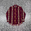 Vintage 90s Wrangler Western Aztec Shirt Rare Retro Style