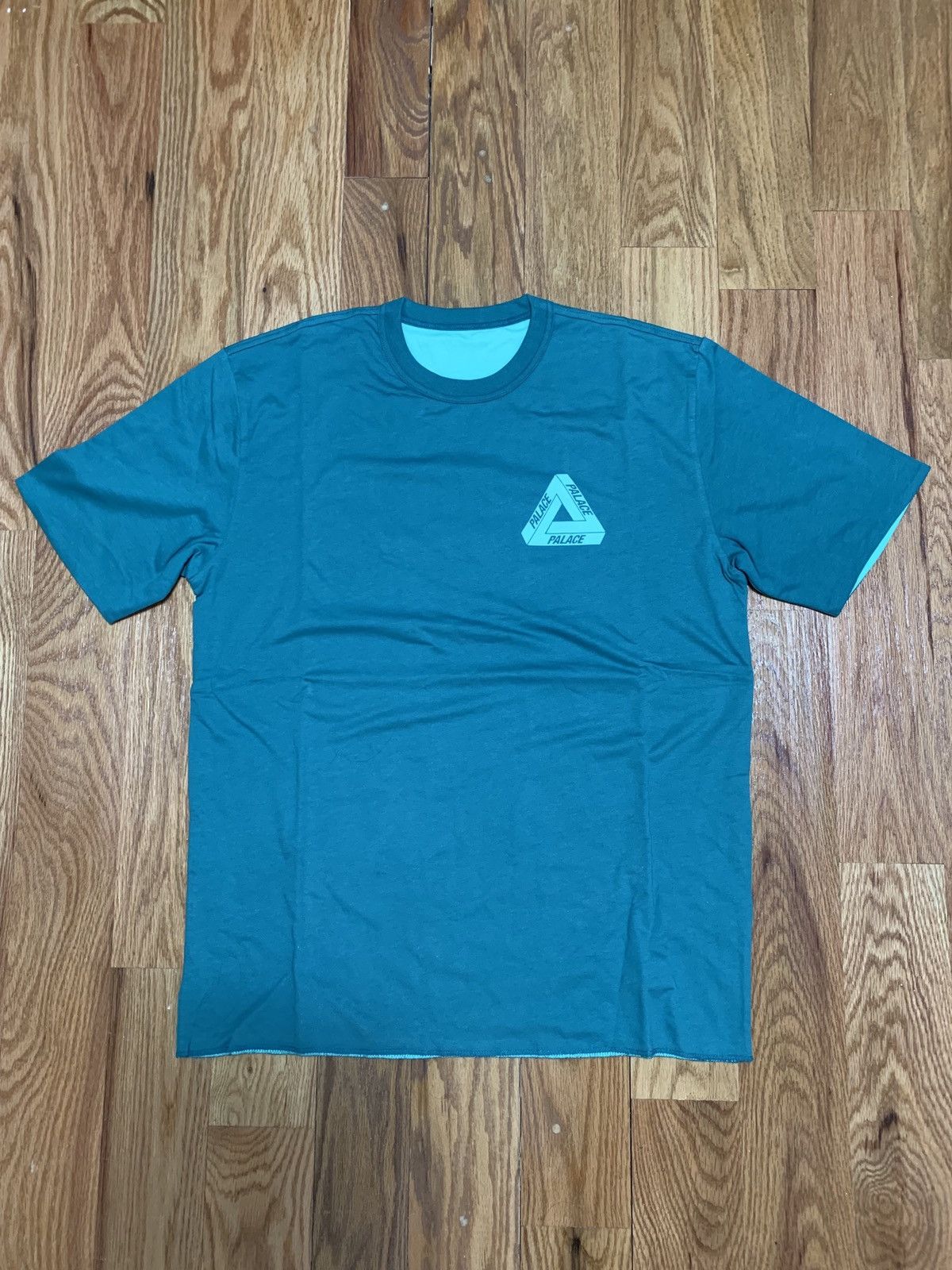 Palace Reverso Tee Shirt Green Citrus Hoodie, Sweatshirt | FlexRushtees.com