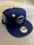 New Era Capsule Cubs Dark Royal Icey Brim Size 7 1 4