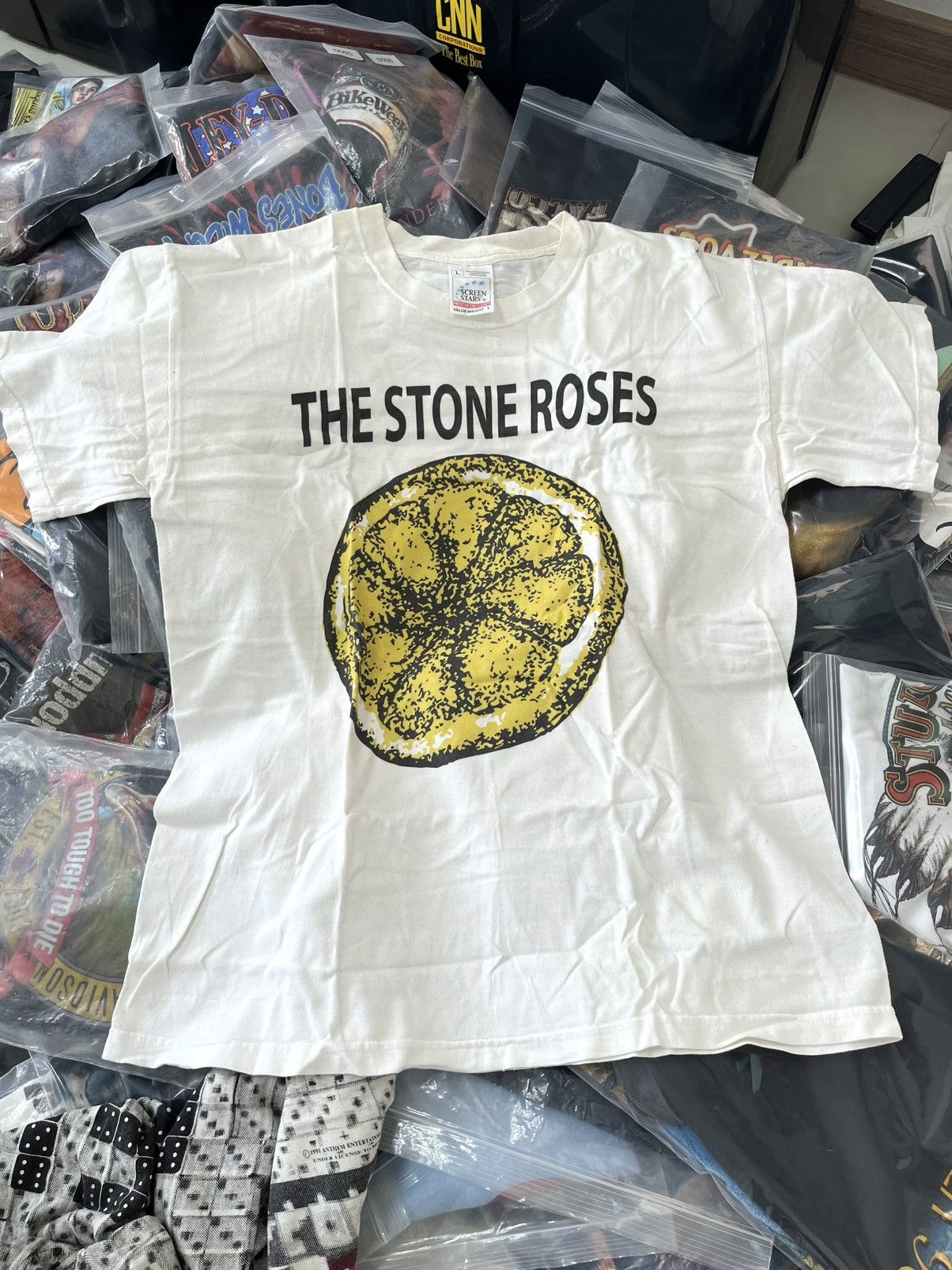 Vintage 90s The Stone Roses T Shirt Hoodie, Sweatshirt | FlexRushtees.com