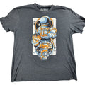 Other Into The Am Mens 2xl Gray Ace Astronaut Short Sleeve T Shirt