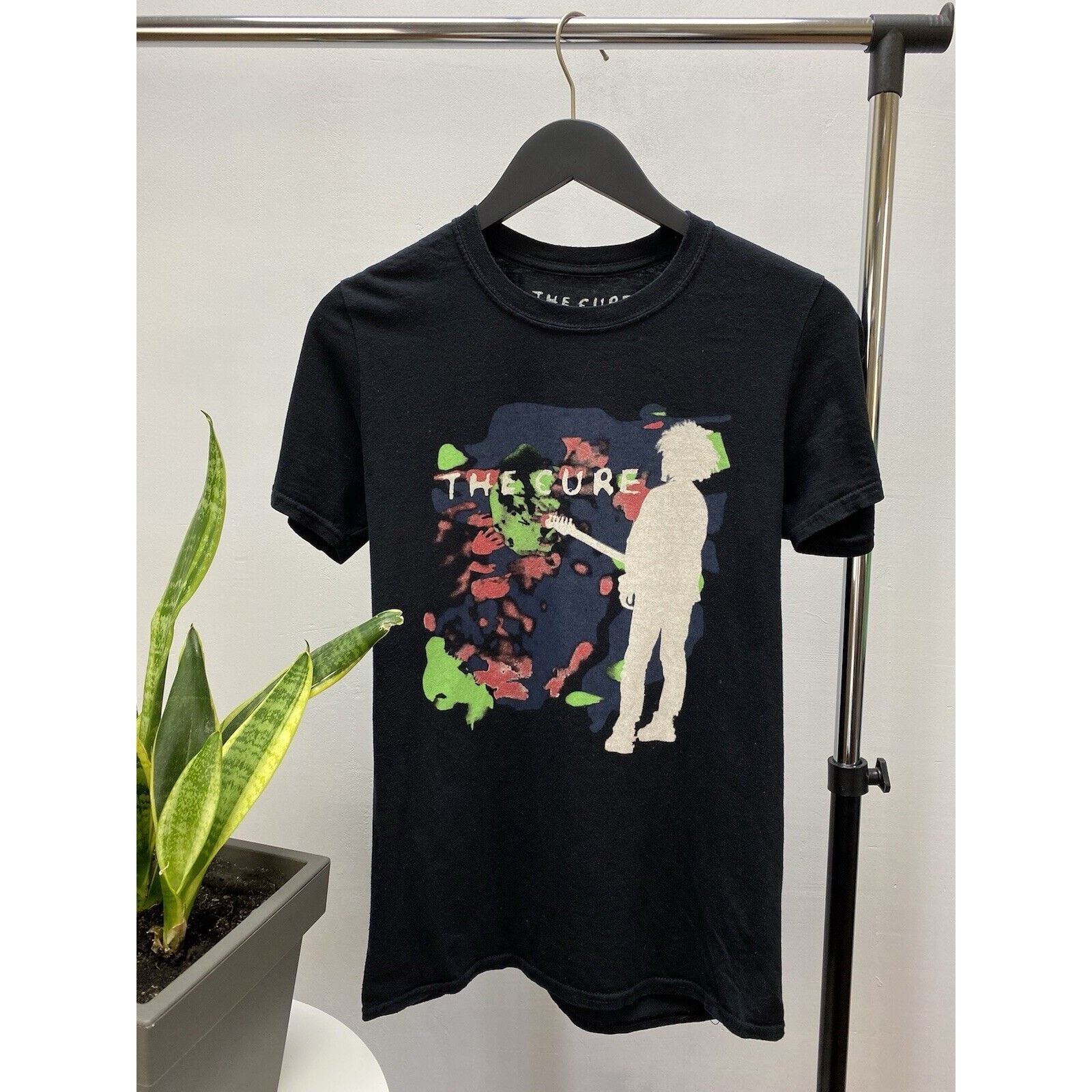 Cure The Cure Robert Smith Silhouette T Shirt Size S Men Black Hoodie, Sweatshirt | FlexRushtees.com