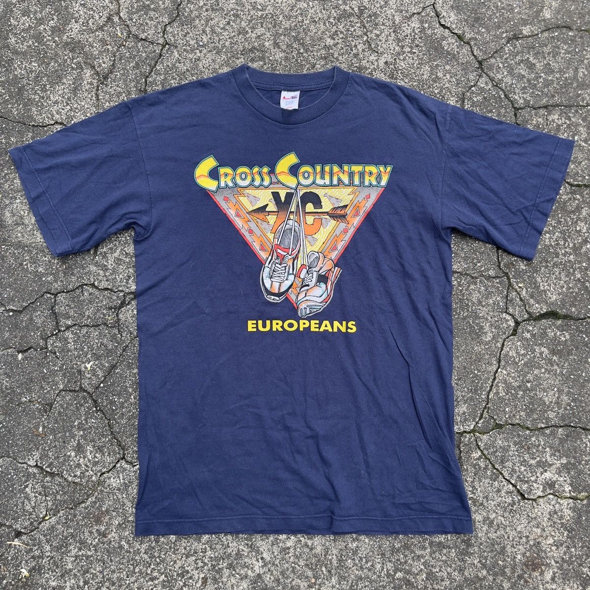 Vintage 1998 Cross Country Europeans Shirt Hoodie, Sweatshirt | FlexRushtees.com