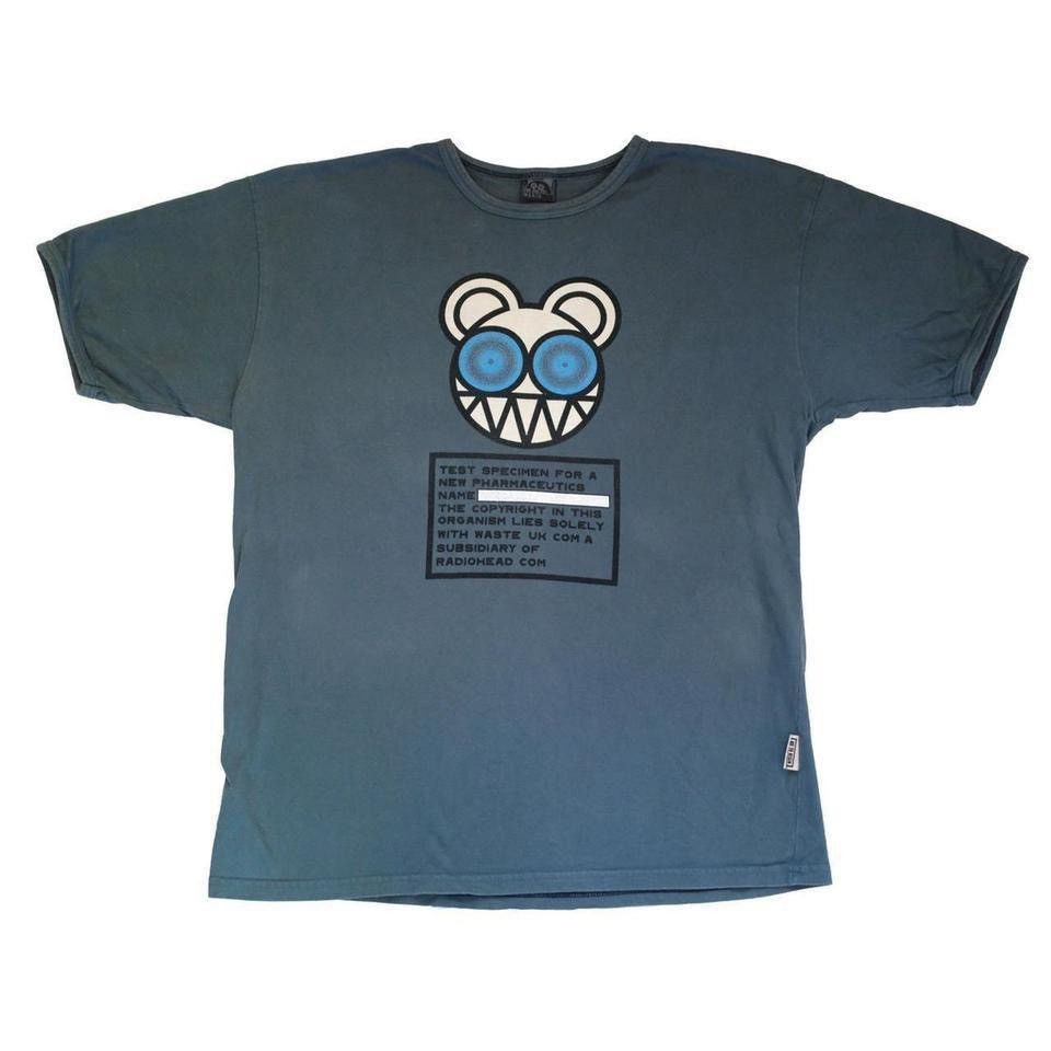 Vintage Rare 2000s Radiohead Kid A Modified Bear Test Specimen T-Shirts, Hoodie, Sweatshirt | FlexRushtees.com