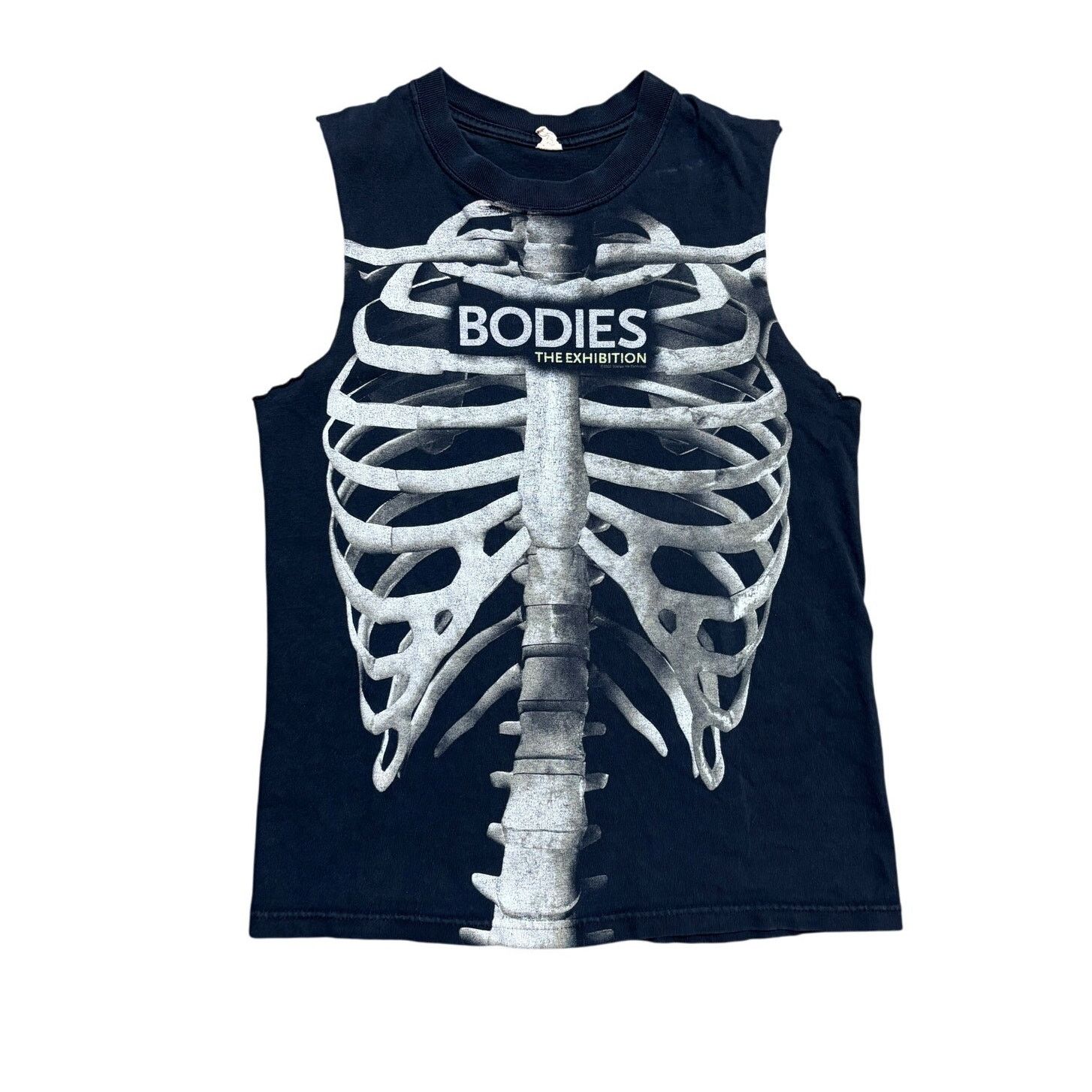 Vintage 2005 Bodies The Exhibition Skeleton Tank Men S Small