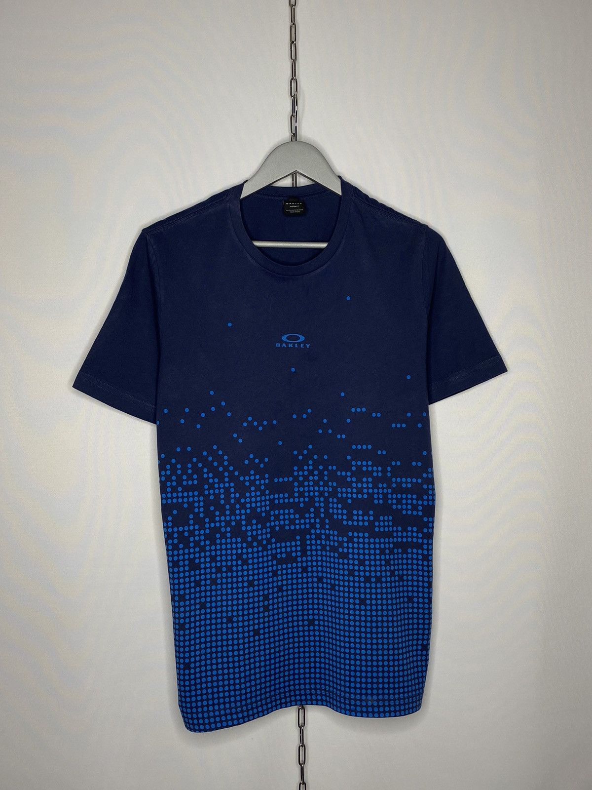 Vintage Oakley Custom Fit T Shirt Short Sleeve Made In Peru