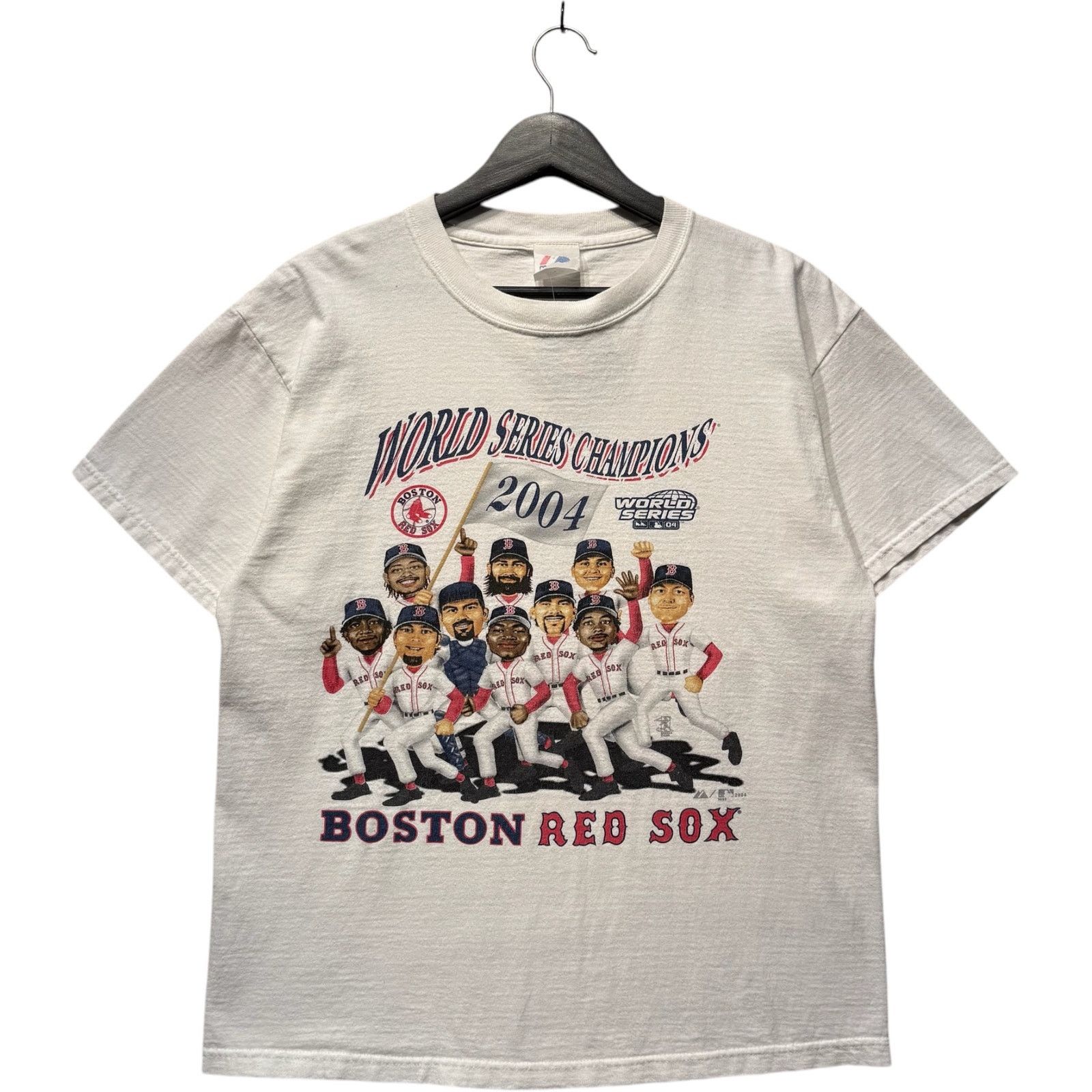 Majestic Vintage Boston Red Sox World Series Champs Tee 2004 Medium