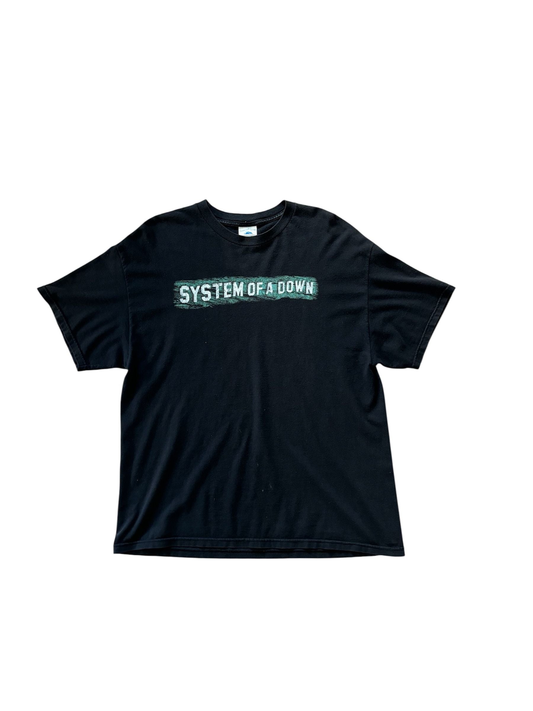 2001 Vintage System Of A Down Toxicity T Shirt Hoodie, Sweatshirt | FlexRushtees.com