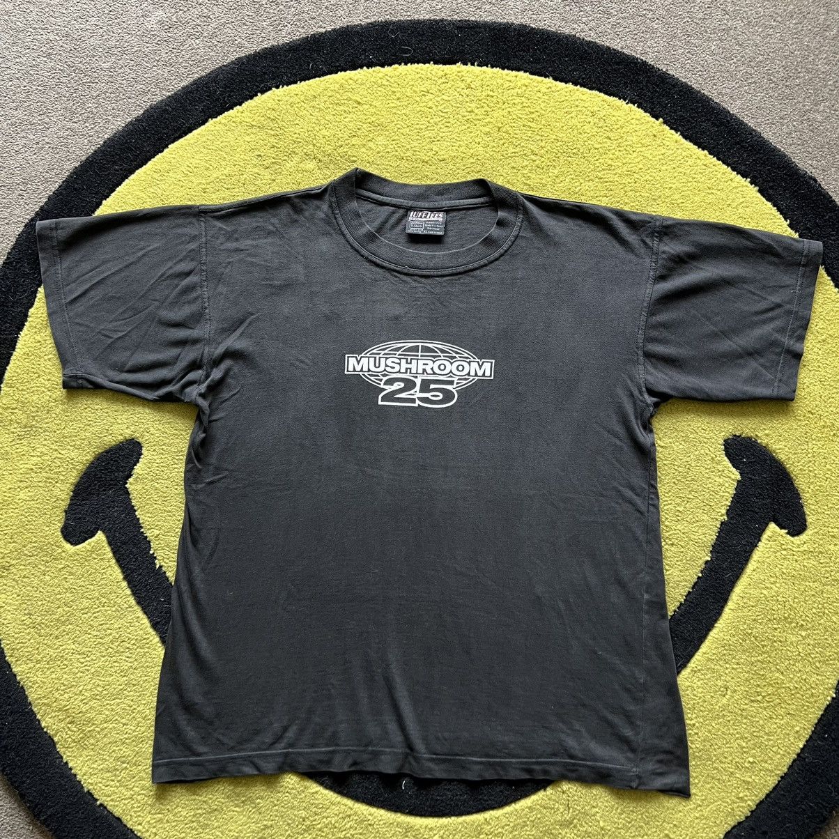 Vintage Mushroom Records Mushroom 25 Mcg Concert Tee Xl