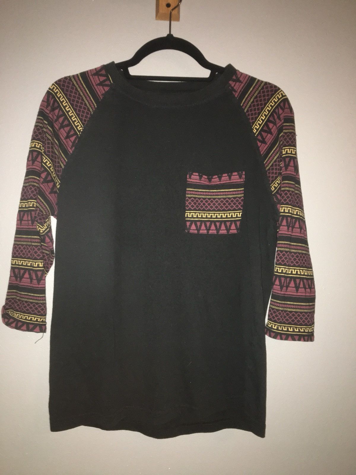 Other 3 4 Length Tribal Tee
