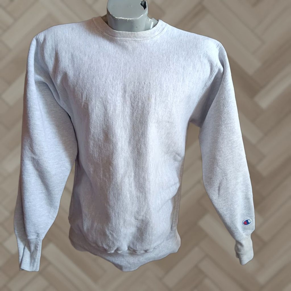 Vintage Champion Sweatshirt Crewneck M Gray Usa Reversible 1990s Reverse Weave T-Shirts, Hoodie | FlexRushtees.com