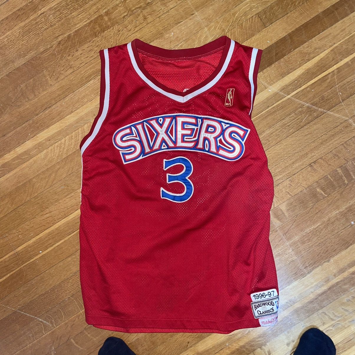 Nba 96 97 Allen Iverson Rookie Jersey