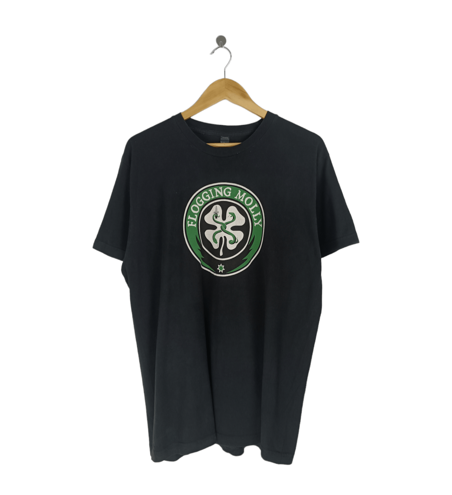 Band Tees Vintage Flogging Molly Celtic Punk Irish Logo Tee Hoodie, Sweatshirt | FlexRushtees.com