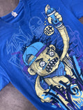 Vintage Y2k Glow In The Dark Graffiti Monster Fresh Art Tee Hoodie, Sweatshirt | FlexRushtees.com