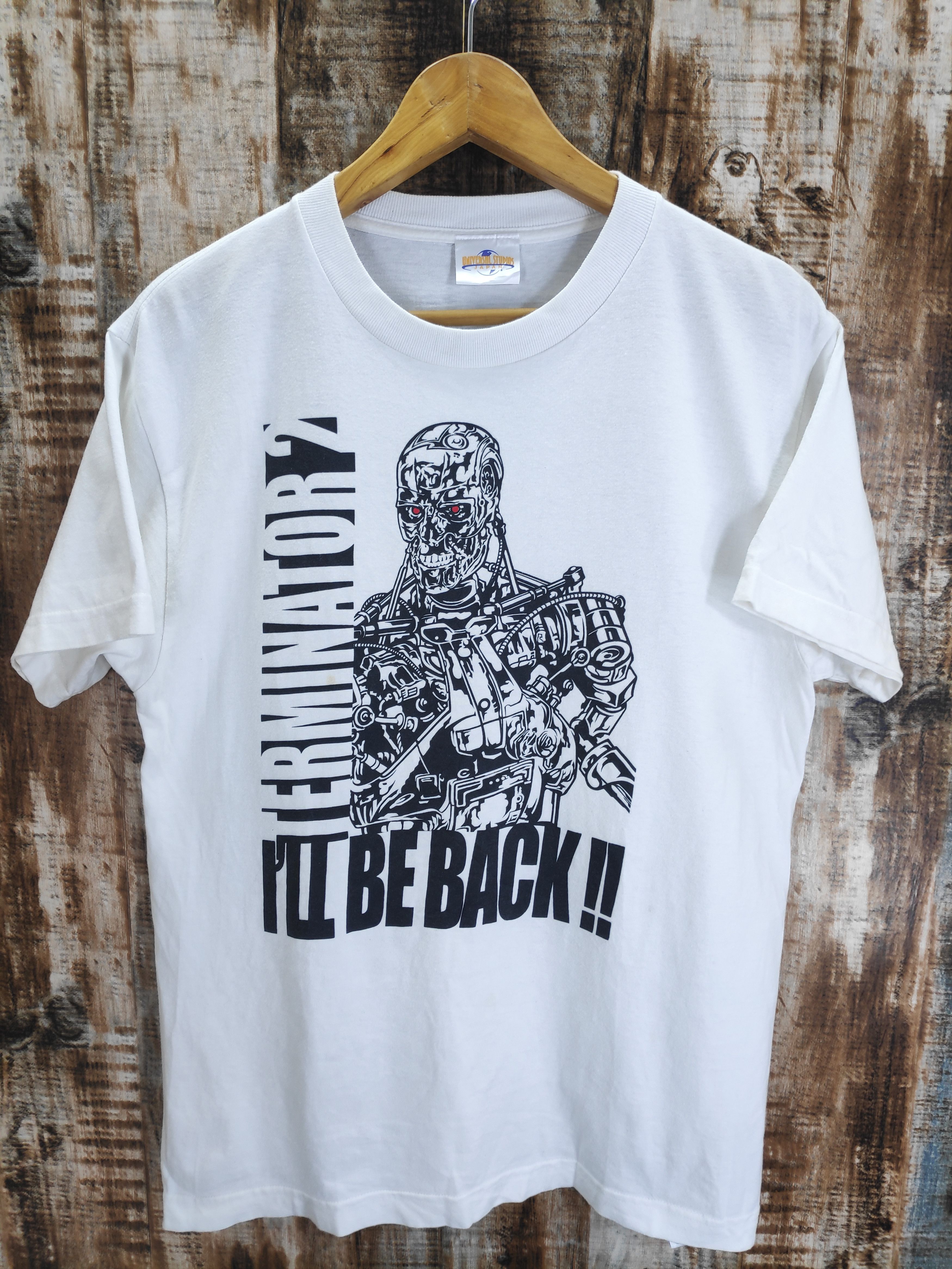 Vintage Terminator 2 I Ll Be Back T Shirt Arnold