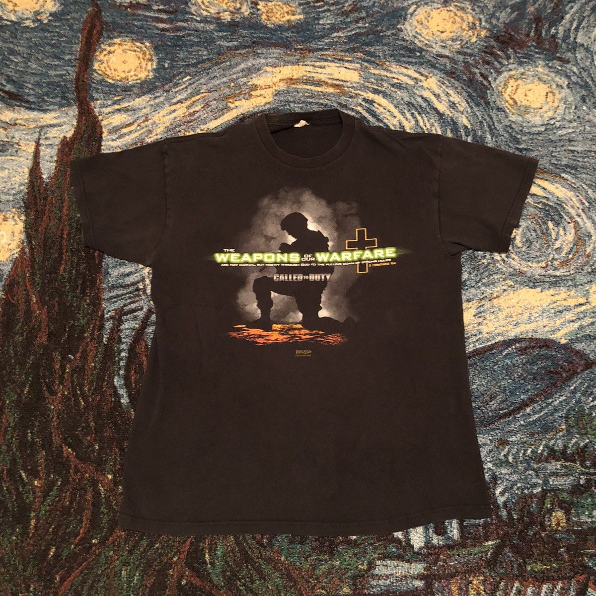 Vintage Call Of Duty Parody Jesus Tee