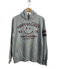 Japanese Brand Happy Go Lucky Printed Hoodie Pullover By Smile Face T-Shirts, Sweatshirt | FlexRushtees.com