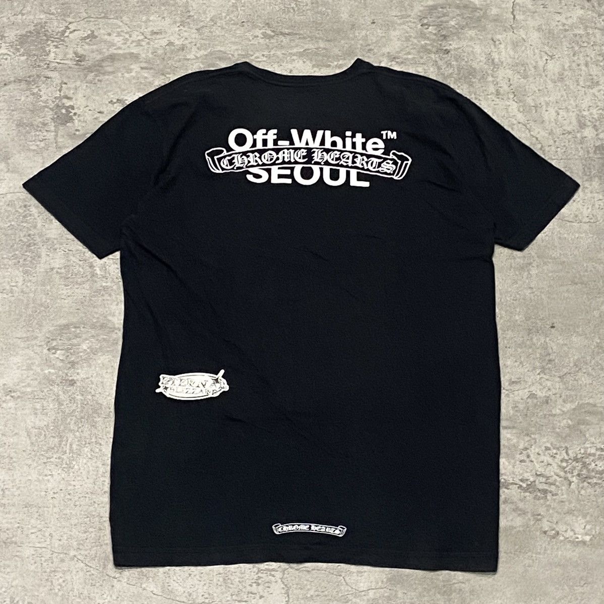 Off White Chrome Hearts X Off White Seoul T Shirt Hoodie, Sweatshirt | FlexRushtees.com