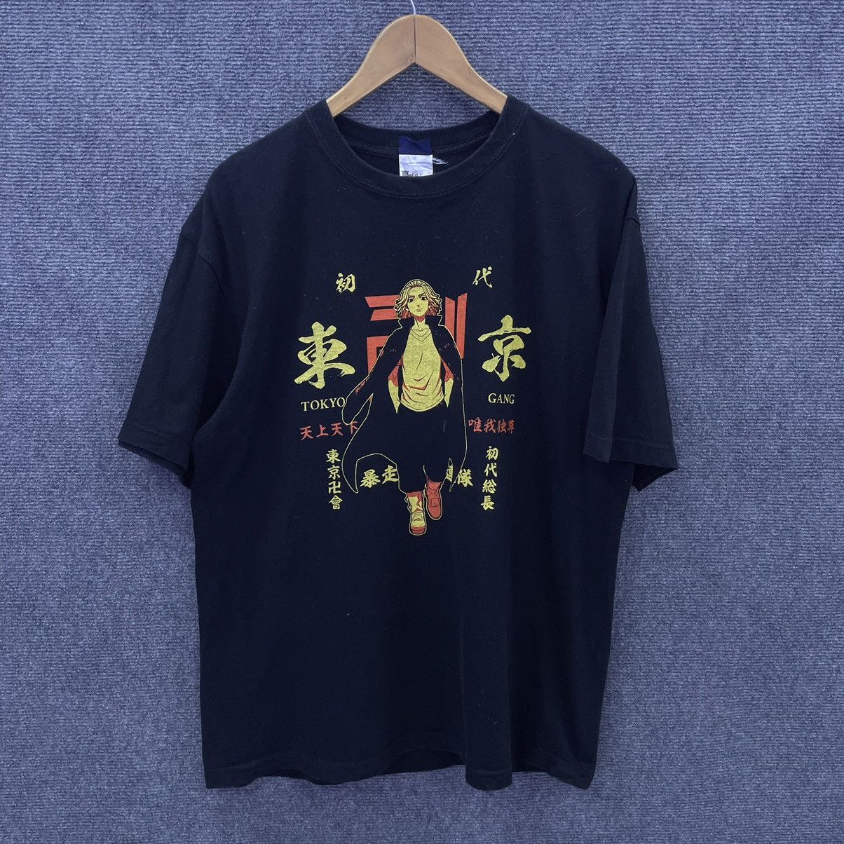 Japanese Brand X Vintage Tokyo Revengers Japanese Manga Series Anime T Shirt Cospa Hoodie, Sweatshirt | FlexRushtees.com