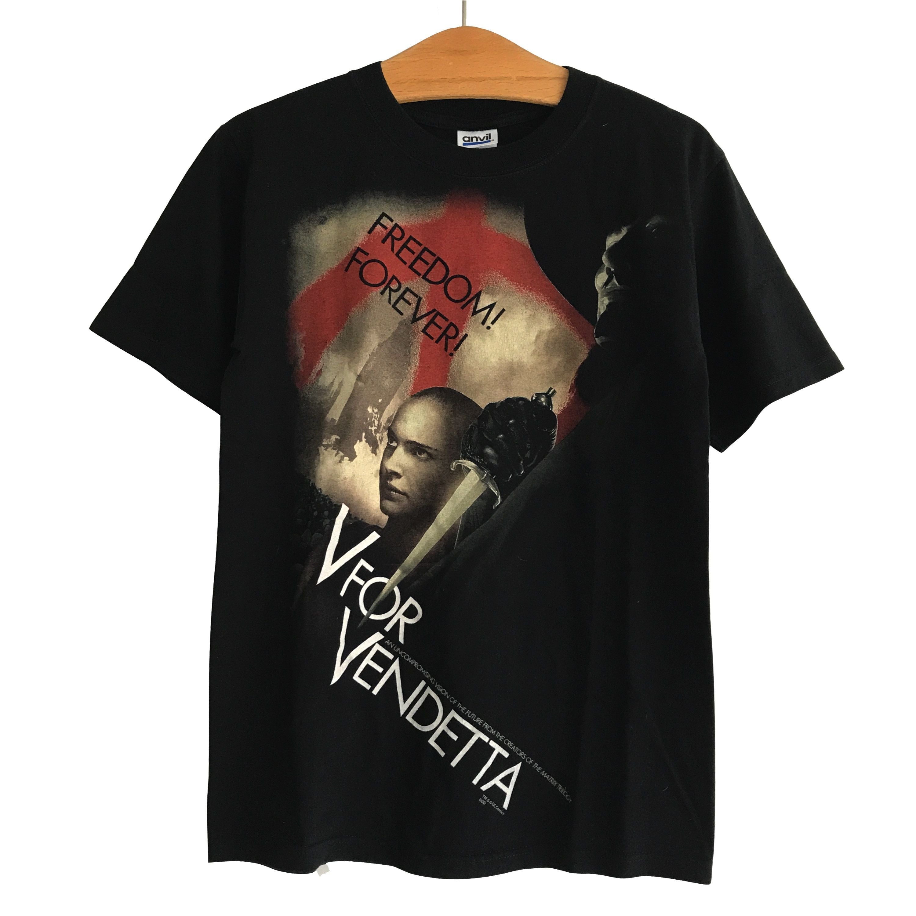 Vintage V For Vendetta T Shirt