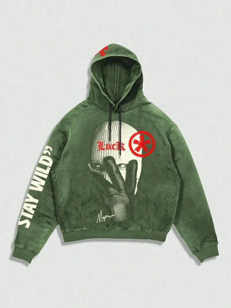 Japanese Brand Y2k Oversizes Portrait Printed Hoodie T-Shirts, Sweatshirt | FlexRushtees.com