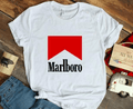 Vintage Deadstock Marlboro Logo Cigarette T Shirt Tee Hoodie, Sweatshirt | FlexRushtees.com