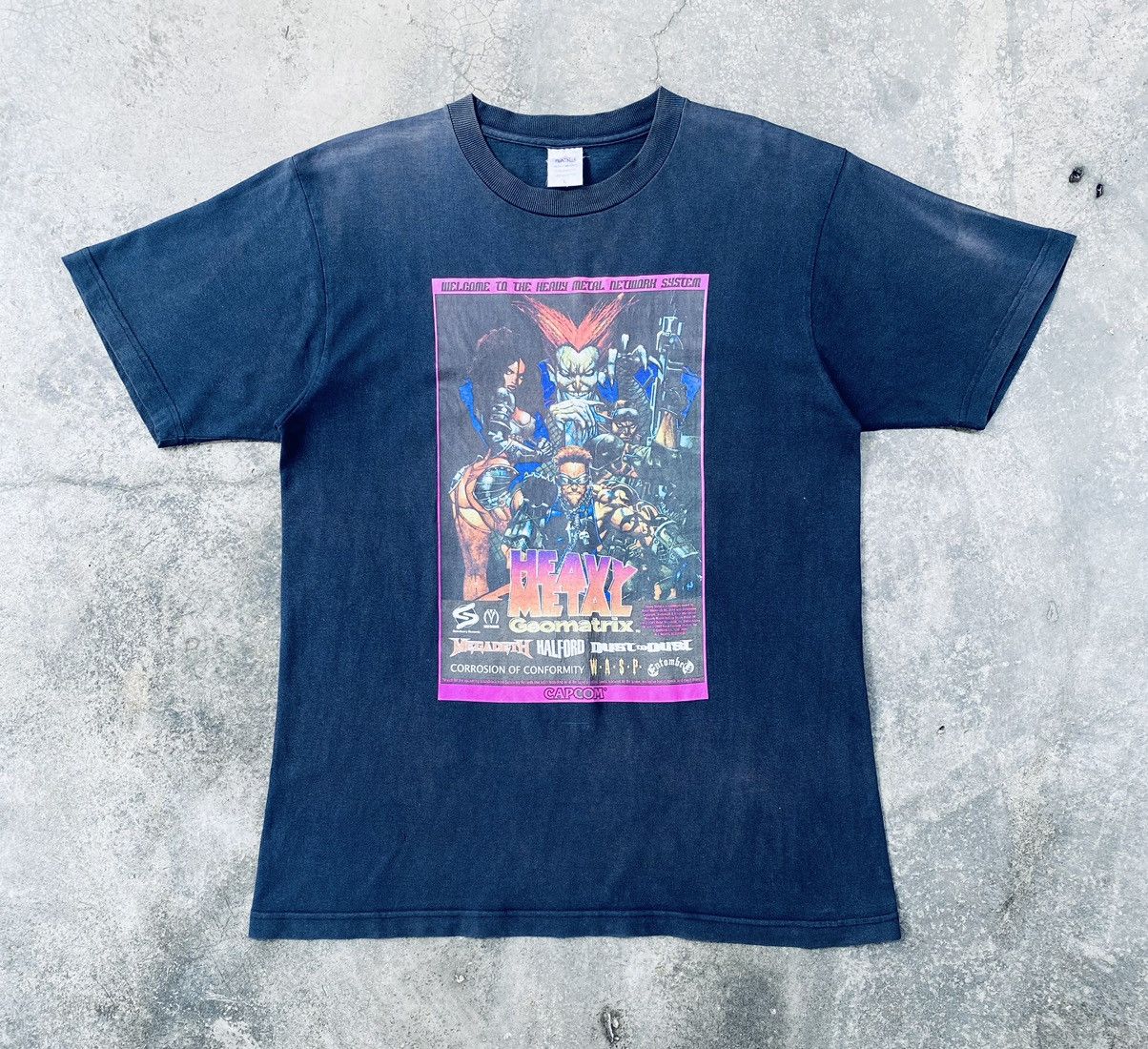 Band Tees Vintage Anime Game Heavy Metal Geomatrix Distressed Tees Hoodie, Sweatshirt | FlexRushtees.com