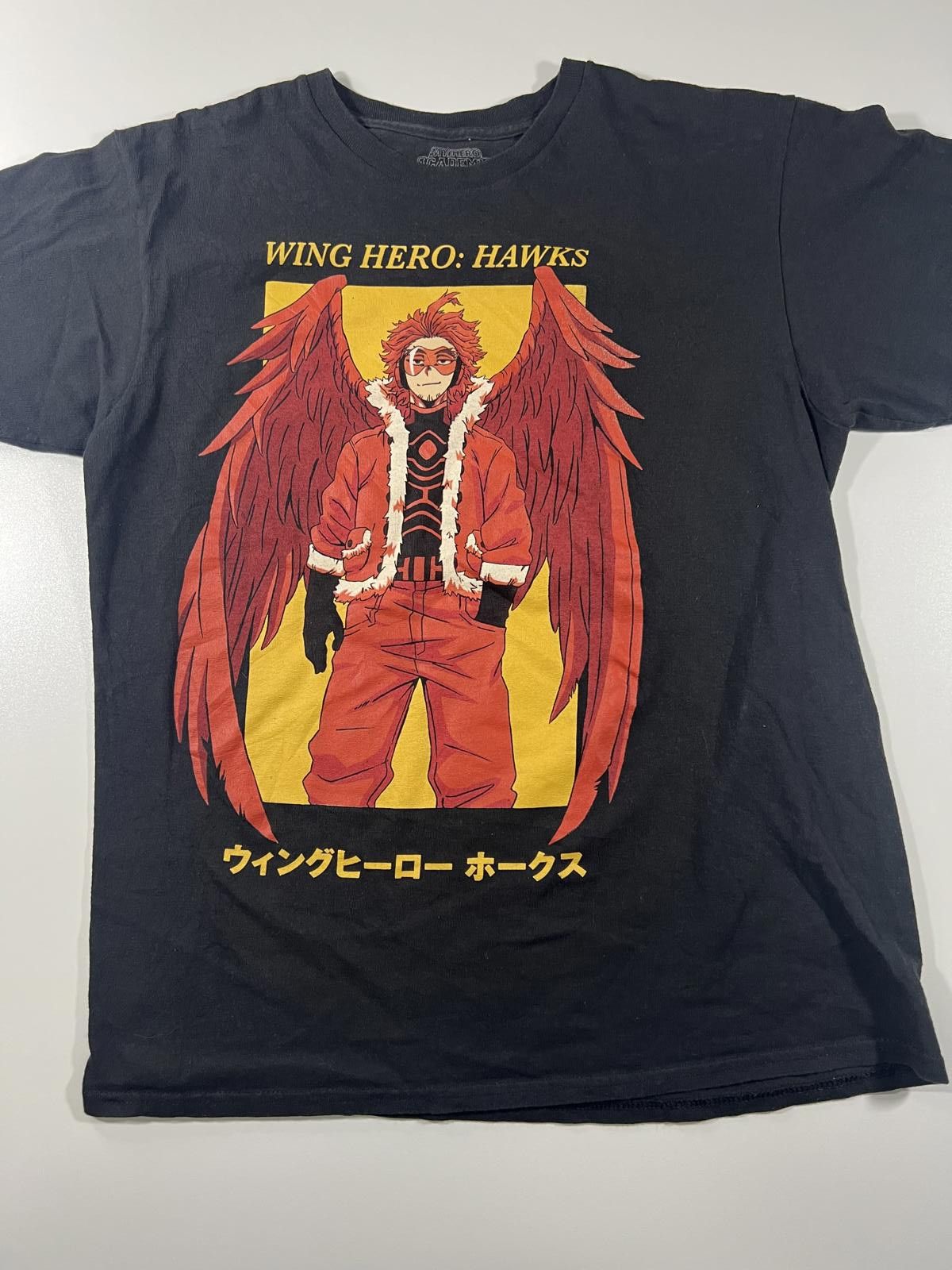 Other My Hero Academia Hawks Wing Hero Graphic T Shirt Medium