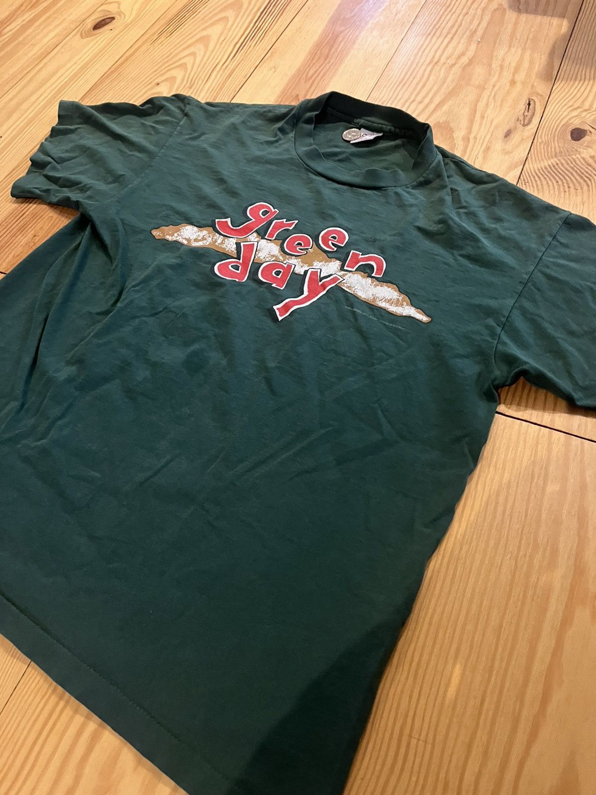 Vintage Green Day Euro Dookie Tour Shirt