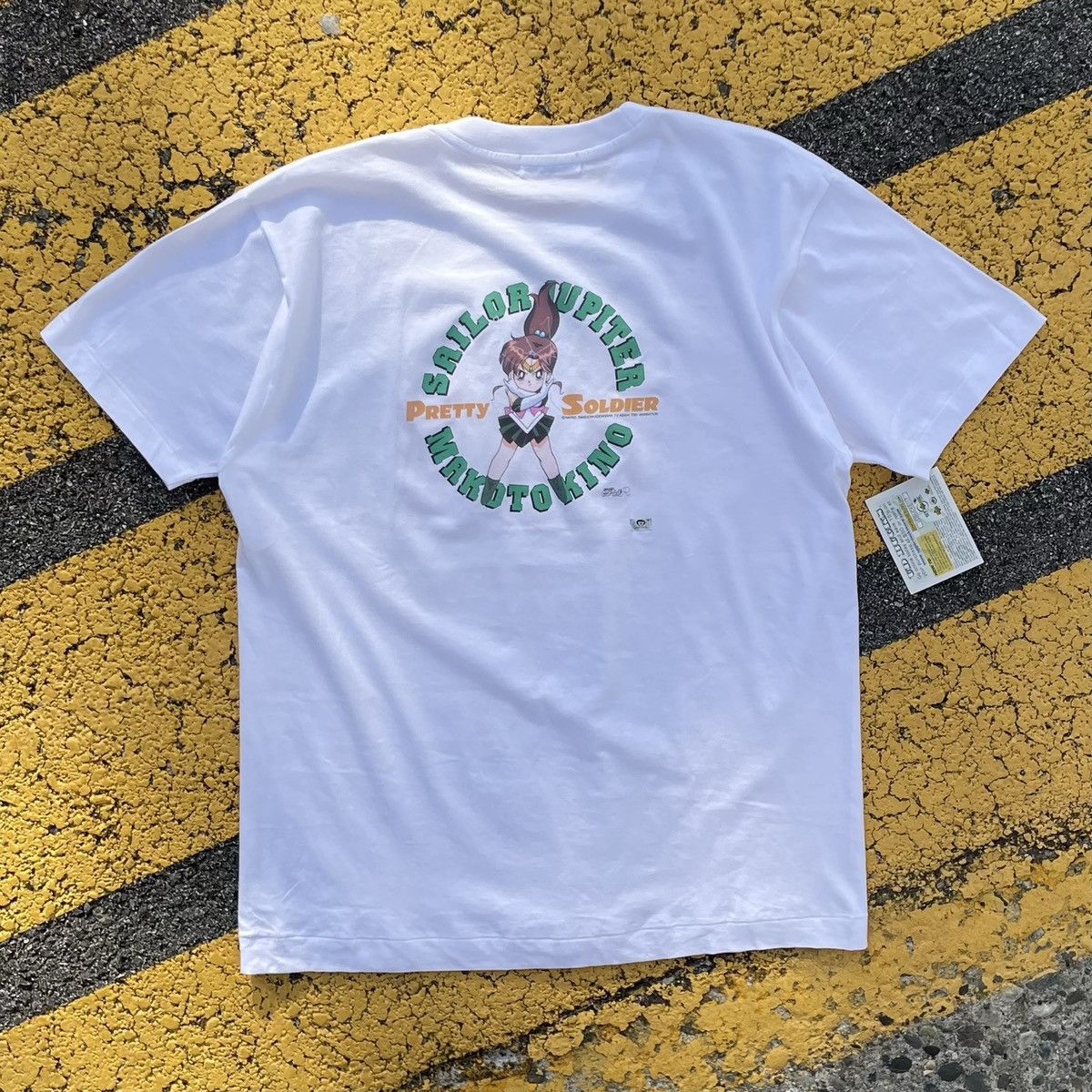 Vintage 90s Sailor Moon Sailor Jupiter Rare Anime Promo Vintage Tee Hoodie, Sweatshirt | FlexRushtees.com