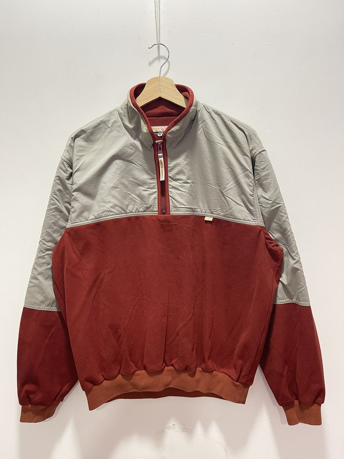 Vintage Winter Compo Fleece Half Zip Sweatshirt