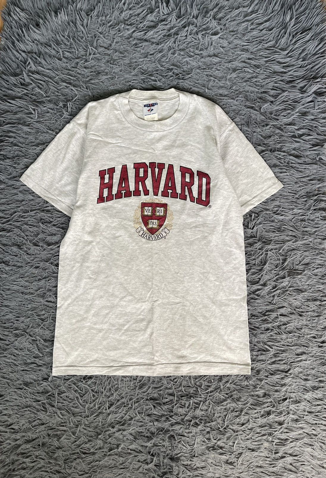 Harvard 90s Vintage Official T Shirt By Jerzees