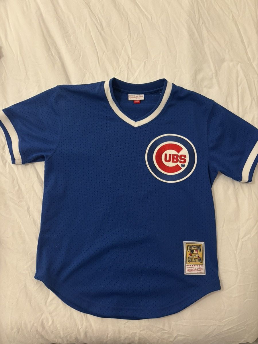 Mitchell Ness Chicago Cubs Retro Batting Practice Jersey