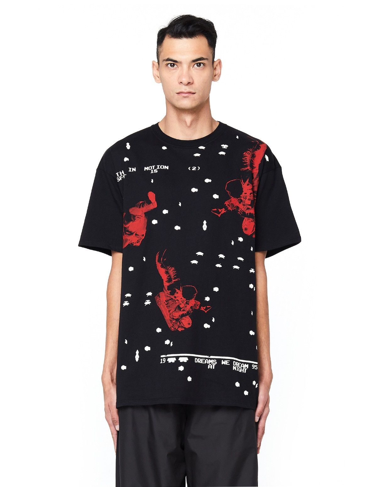 Raf Simons Black Space Oversized Tee