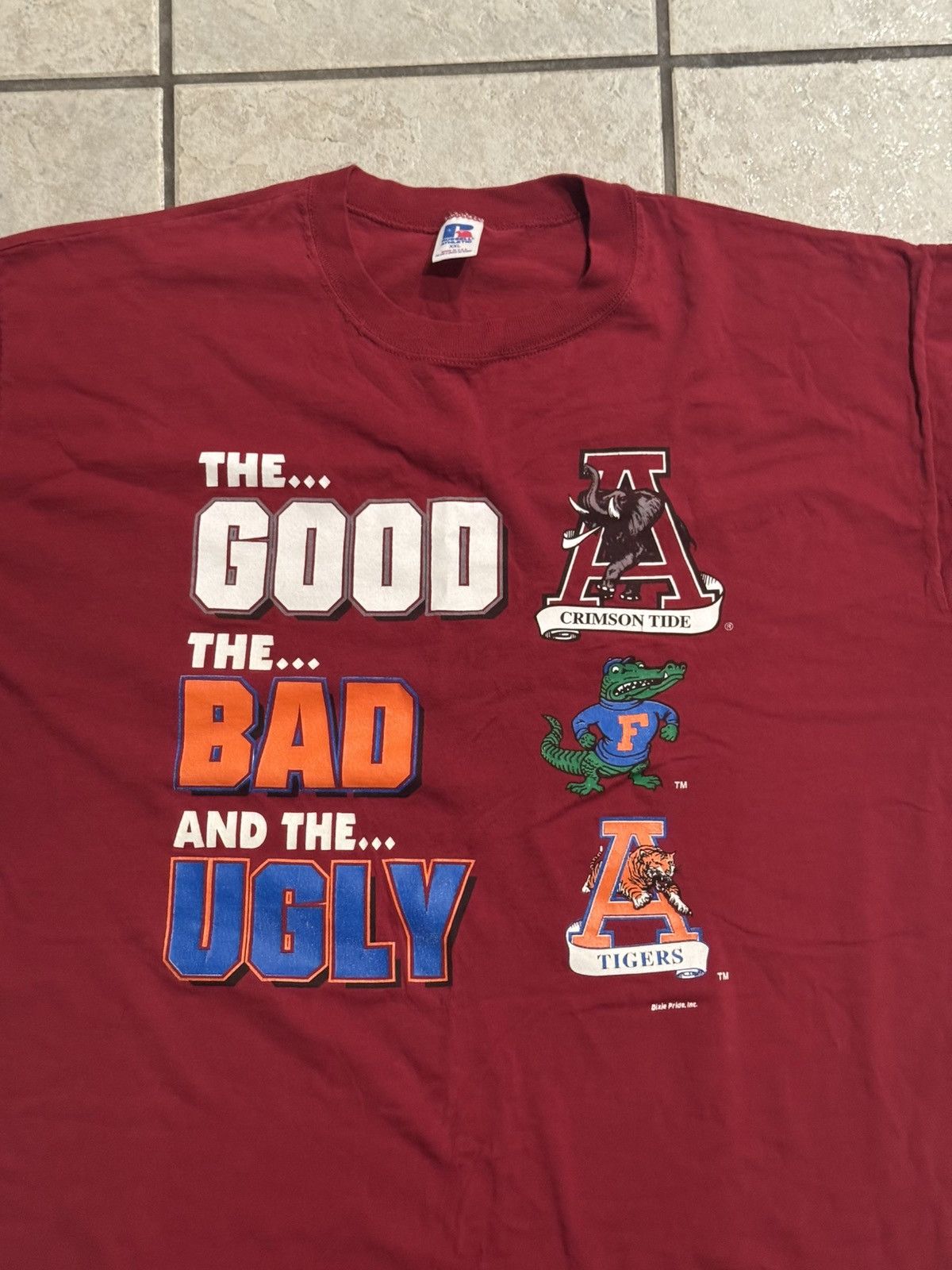 Russell Athletic Vintage College Football Rivalry Shirt