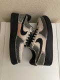 Stussy 1 1 Bleached Stussy Air Force 1 Black