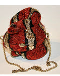 Leiber Judith Leiber Purse Snake Style Shinning
