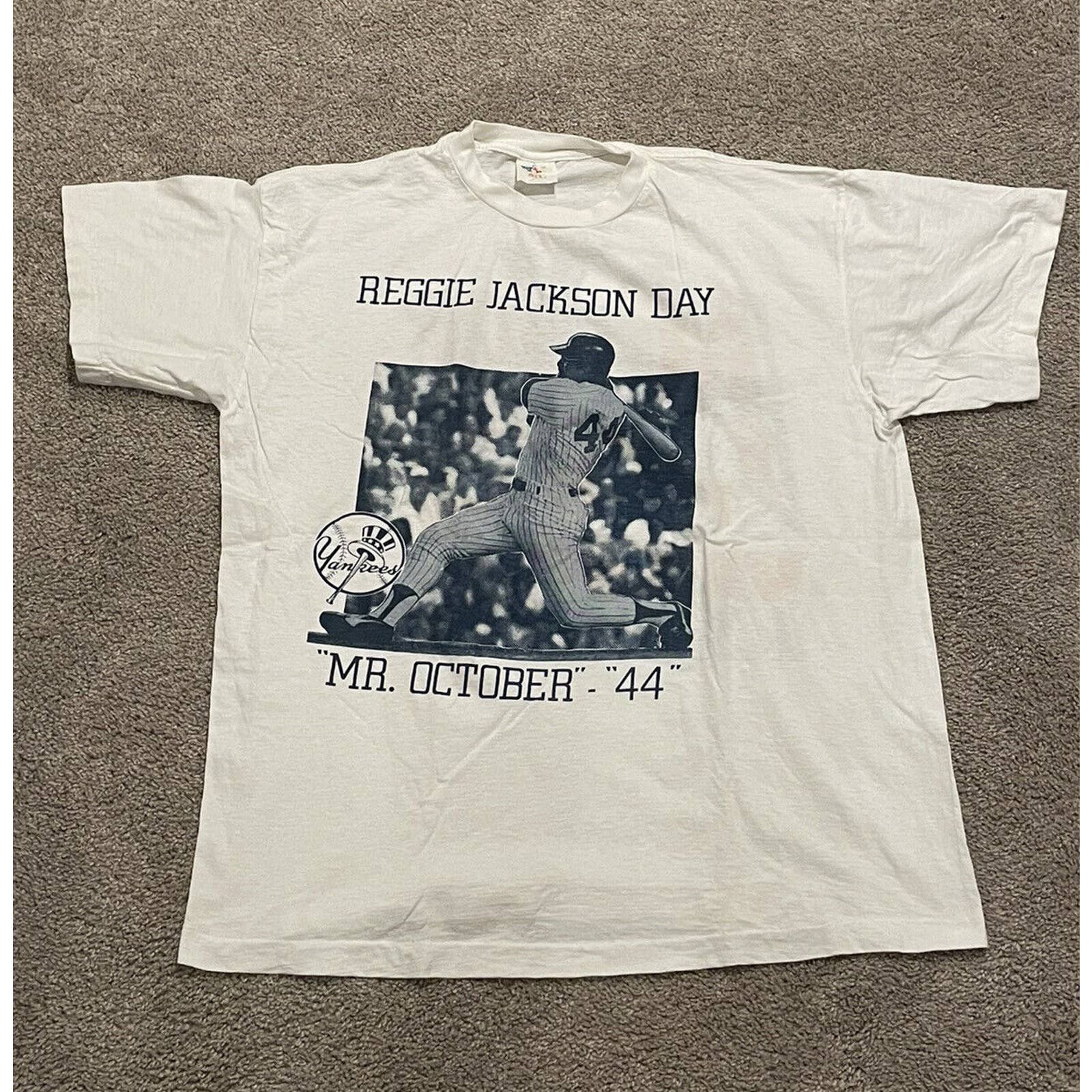 New York Yankees Vintage New York Yankees Reggie Jackson 70s 80s Shirt Xl