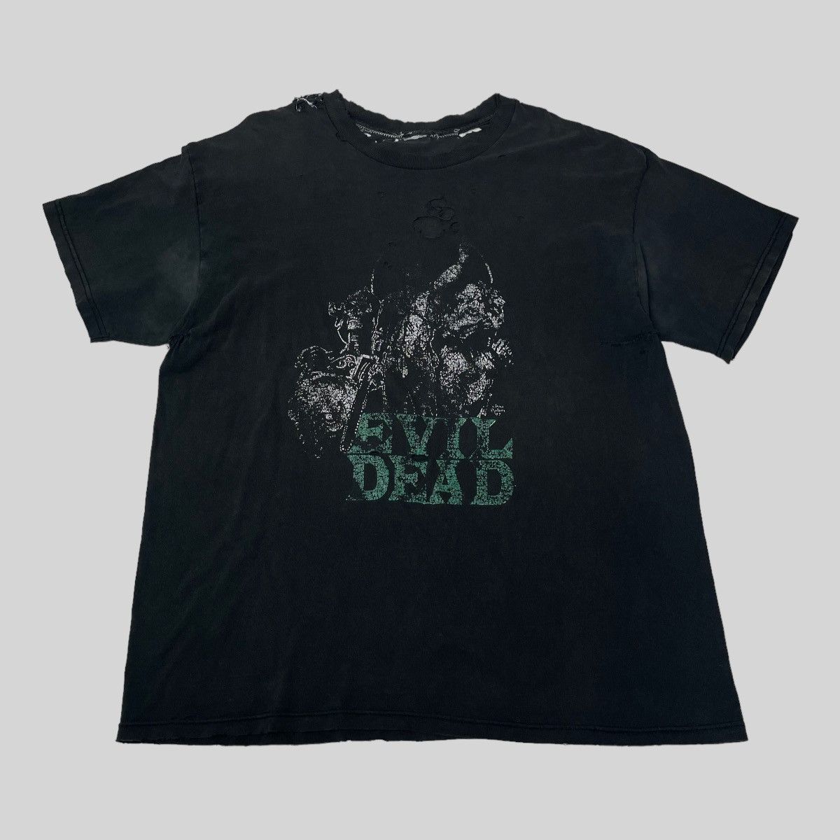 Vintage Evil Dead Horror Movie Thrashed T Shirt