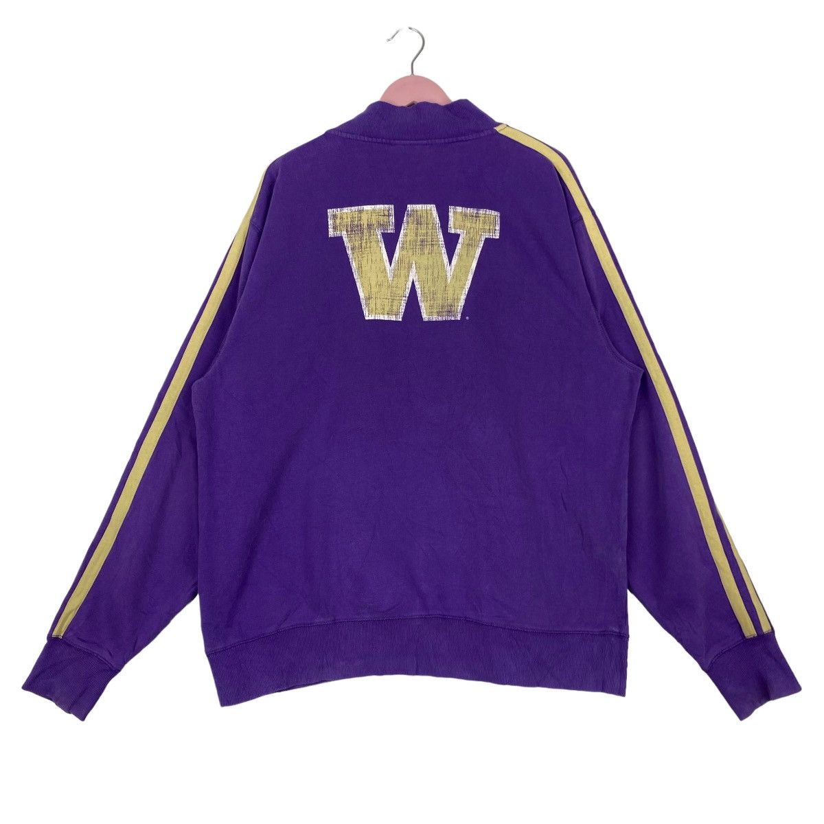 Vintage Colosseum Athletics Quater Zip Turtleneck Sweatshirt