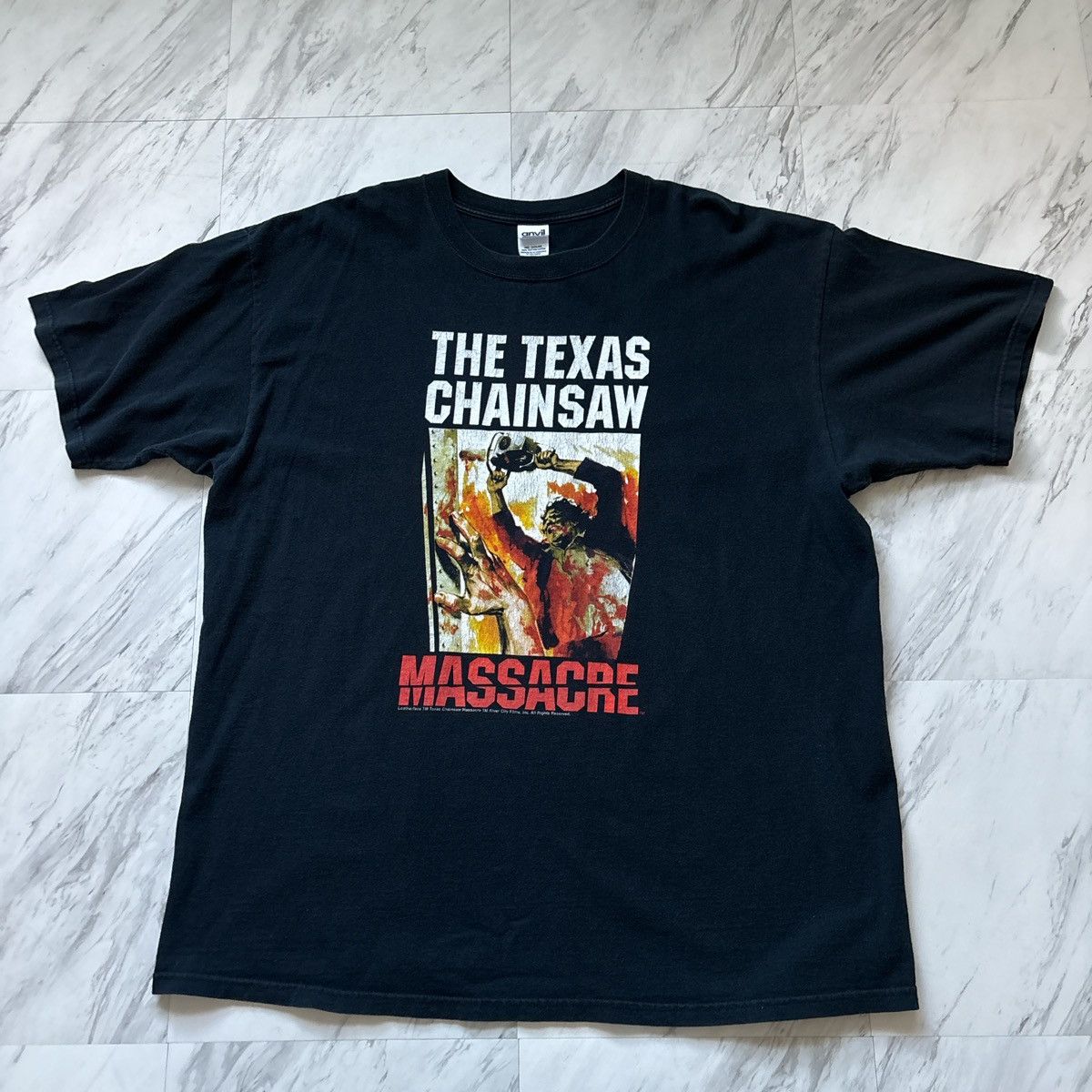 Anvil Vintage 2000 S The Texas Chainsaw Massacre Promo Tee