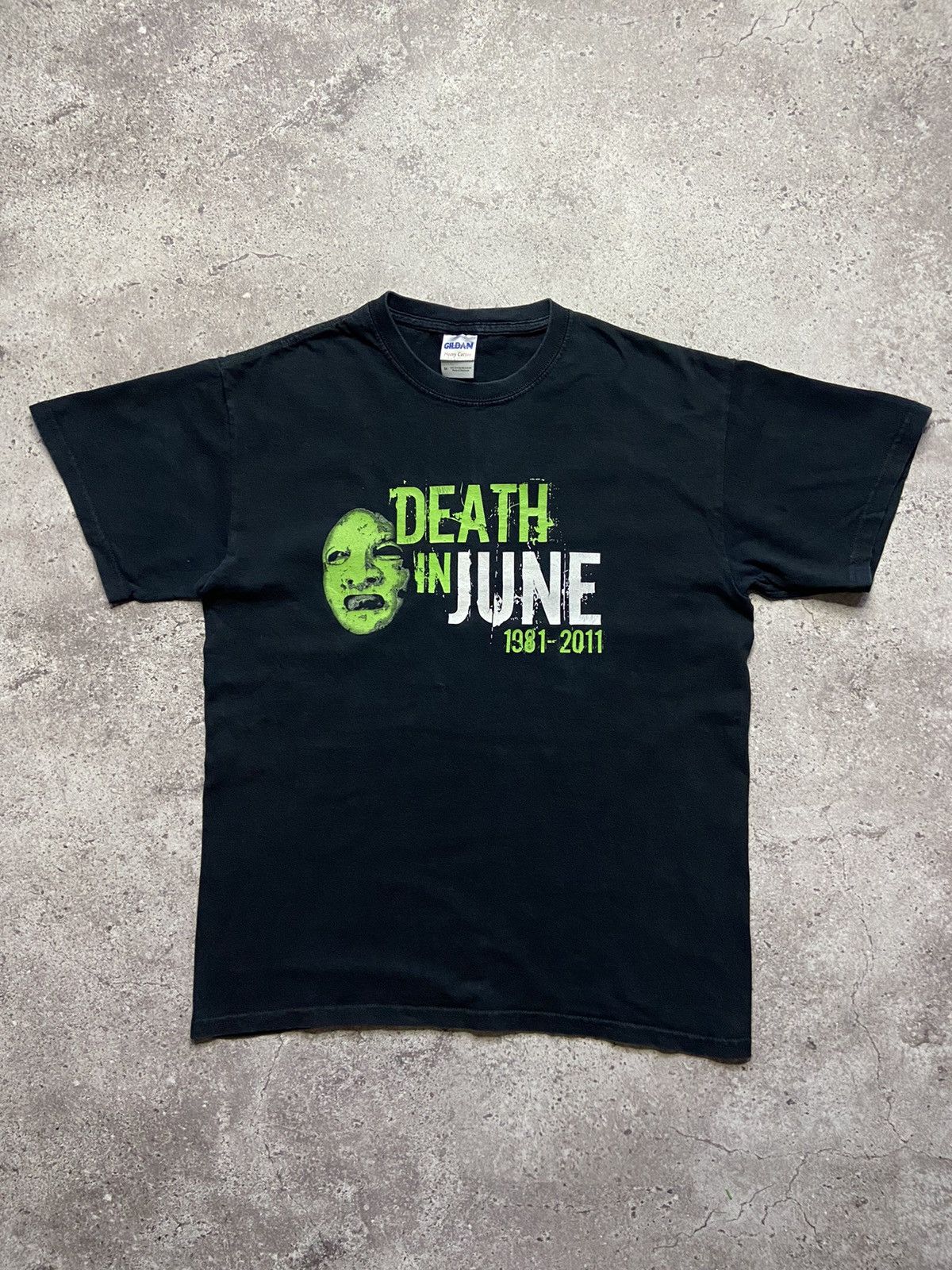 Vintage Death In June 666 Uk Post Punk Band Tees Hoodie, Sweatshirt | FlexRushtees.com