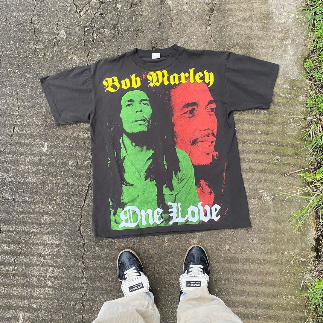 Vintage Bob Marley One Love Bootlegtee T-Shirts, Hoodie, Sweatshirt | FlexRushtees.com