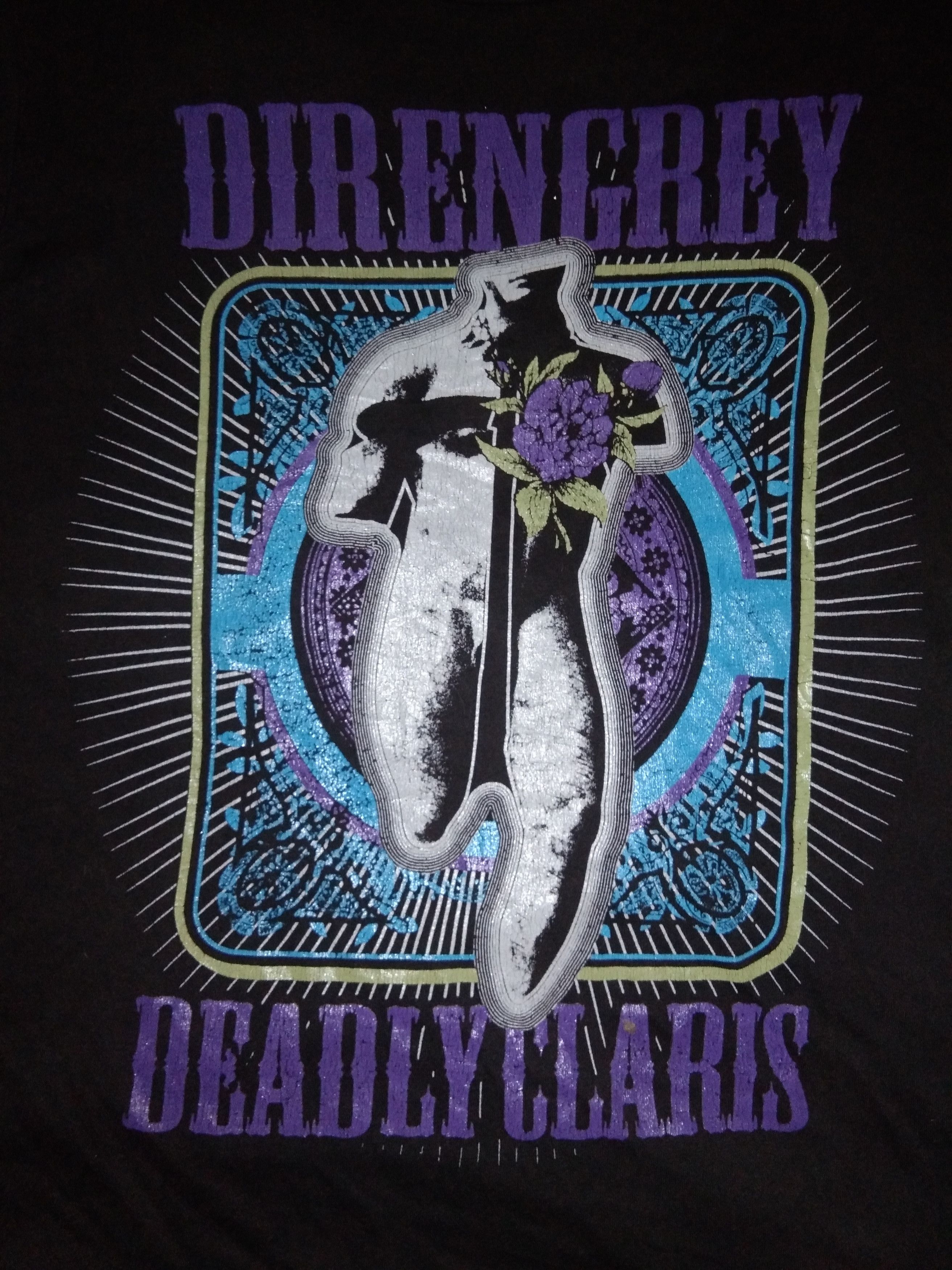 Japanese Brand Dir En Grey Tshirt Heavy Metal Band Japan Avant Garde