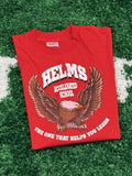 Vintage Hanes Beefy Eagle Accelerated School Tee 2xl Xxl Red Hoodie, Sweatshirt | FlexRushtees.com