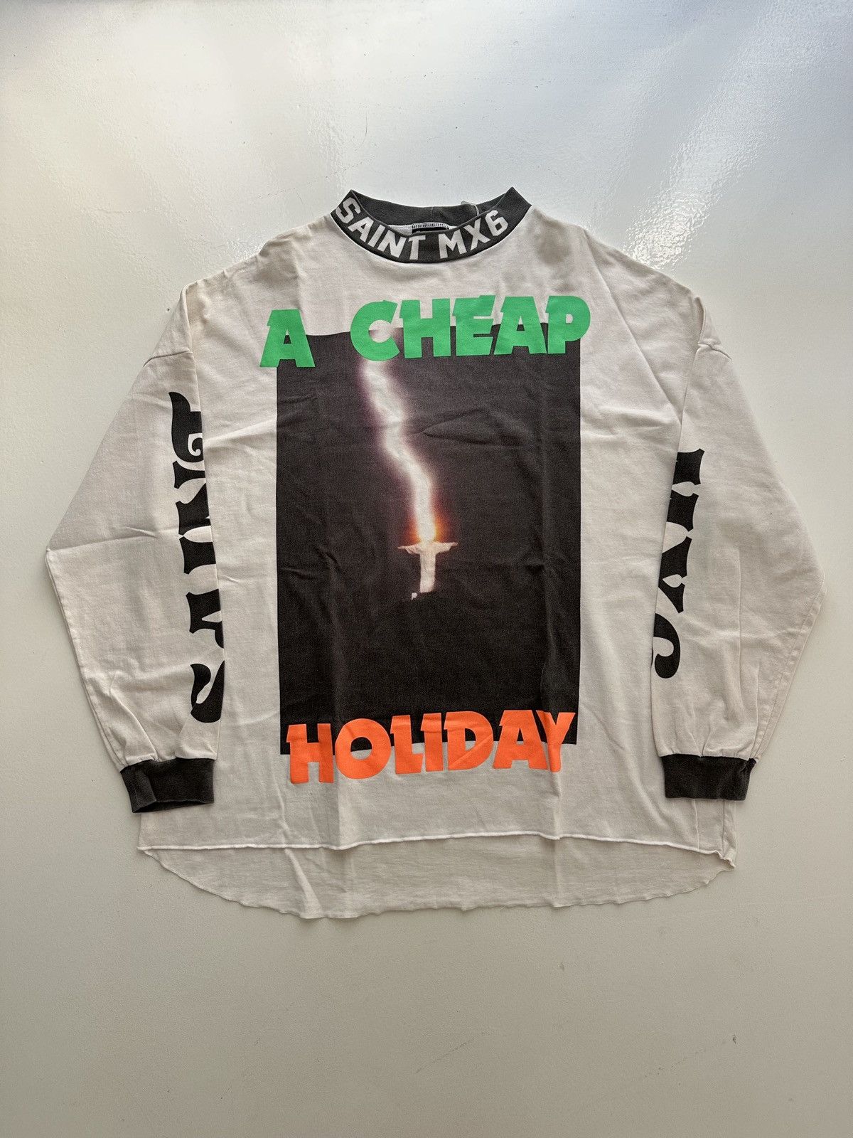 Saint Michael Cheap Holiday Os Ls T-Shirts, Hoodie, Sweatshirt | FlexRushtees.com