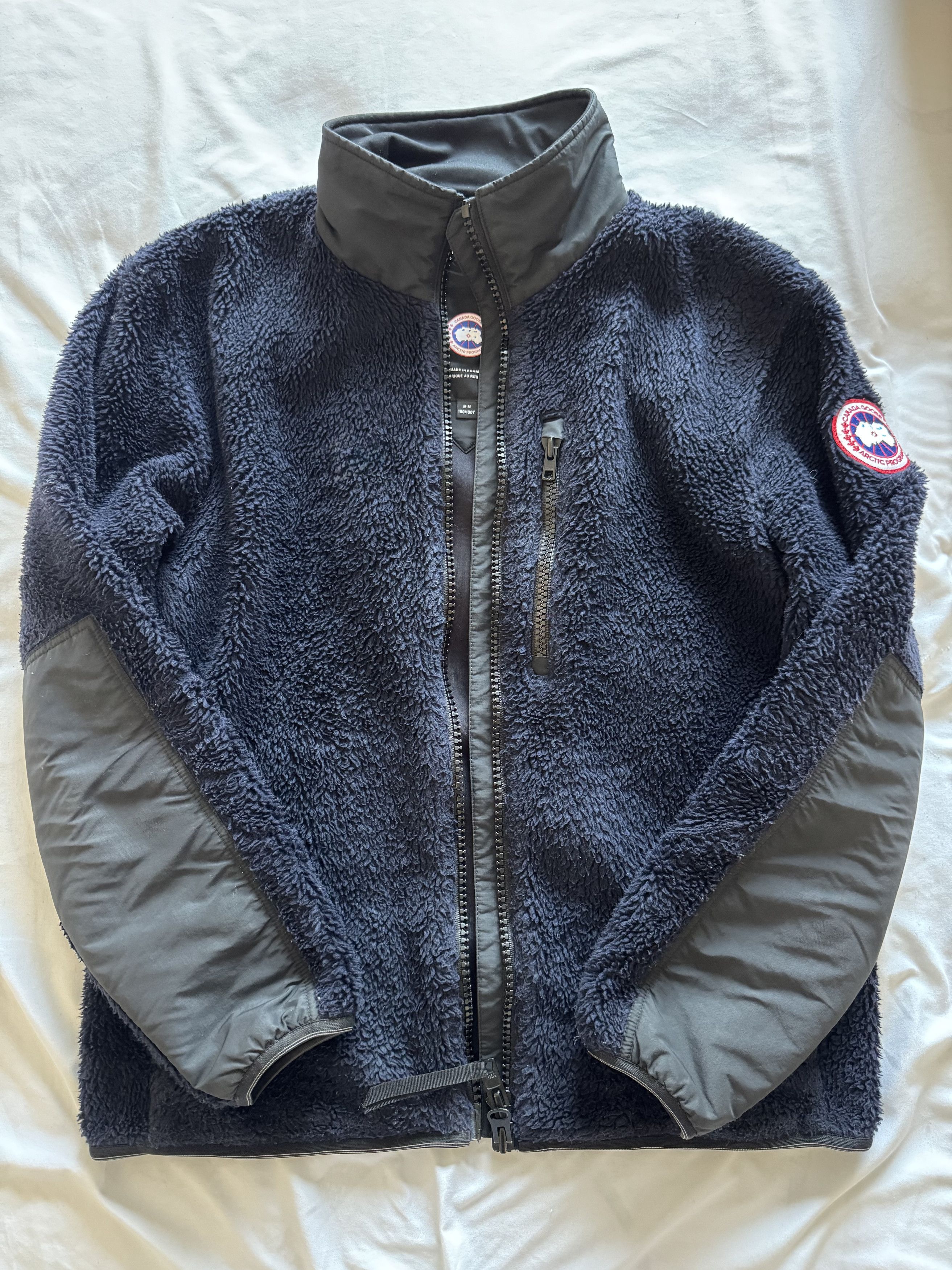 Goose Canada Goose Kelowna Fleece Atlantic Navy Men S Medium