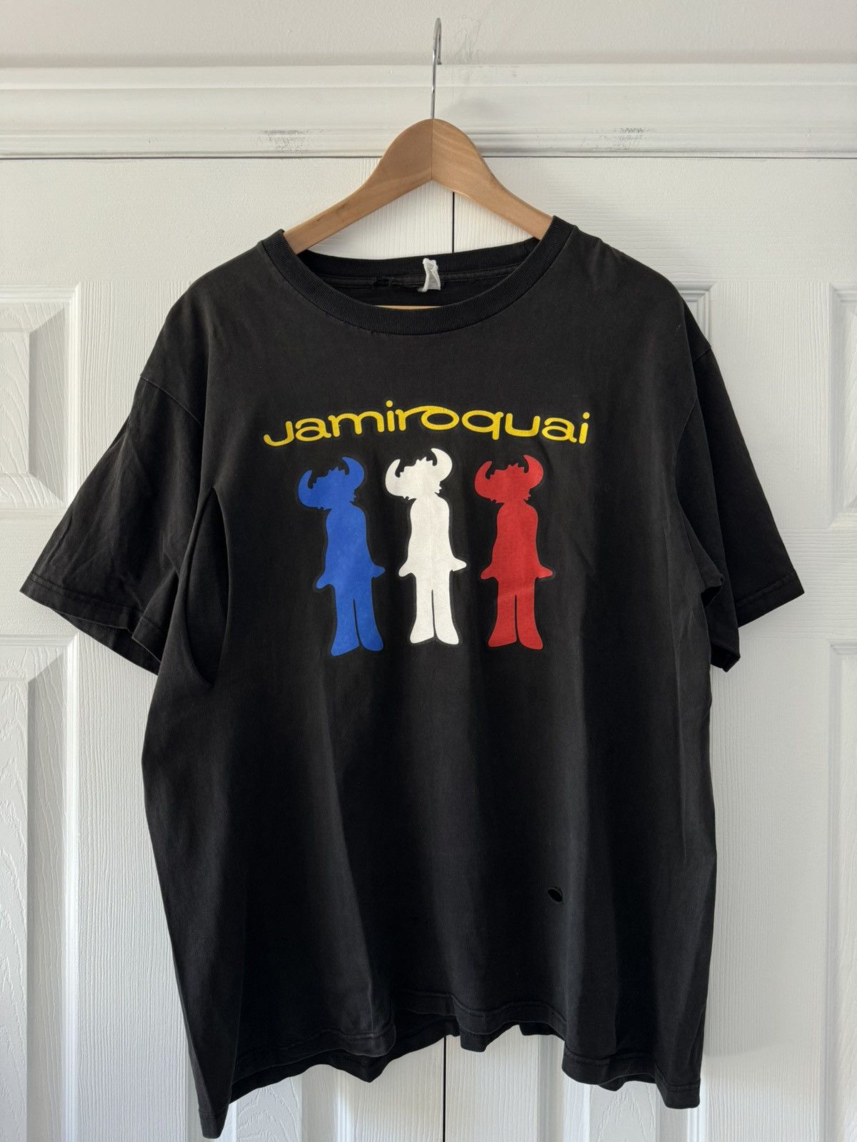 Band Tees Rare Jamiroquai Vintage Tee Hoodie, Sweatshirt | FlexRushtees.com