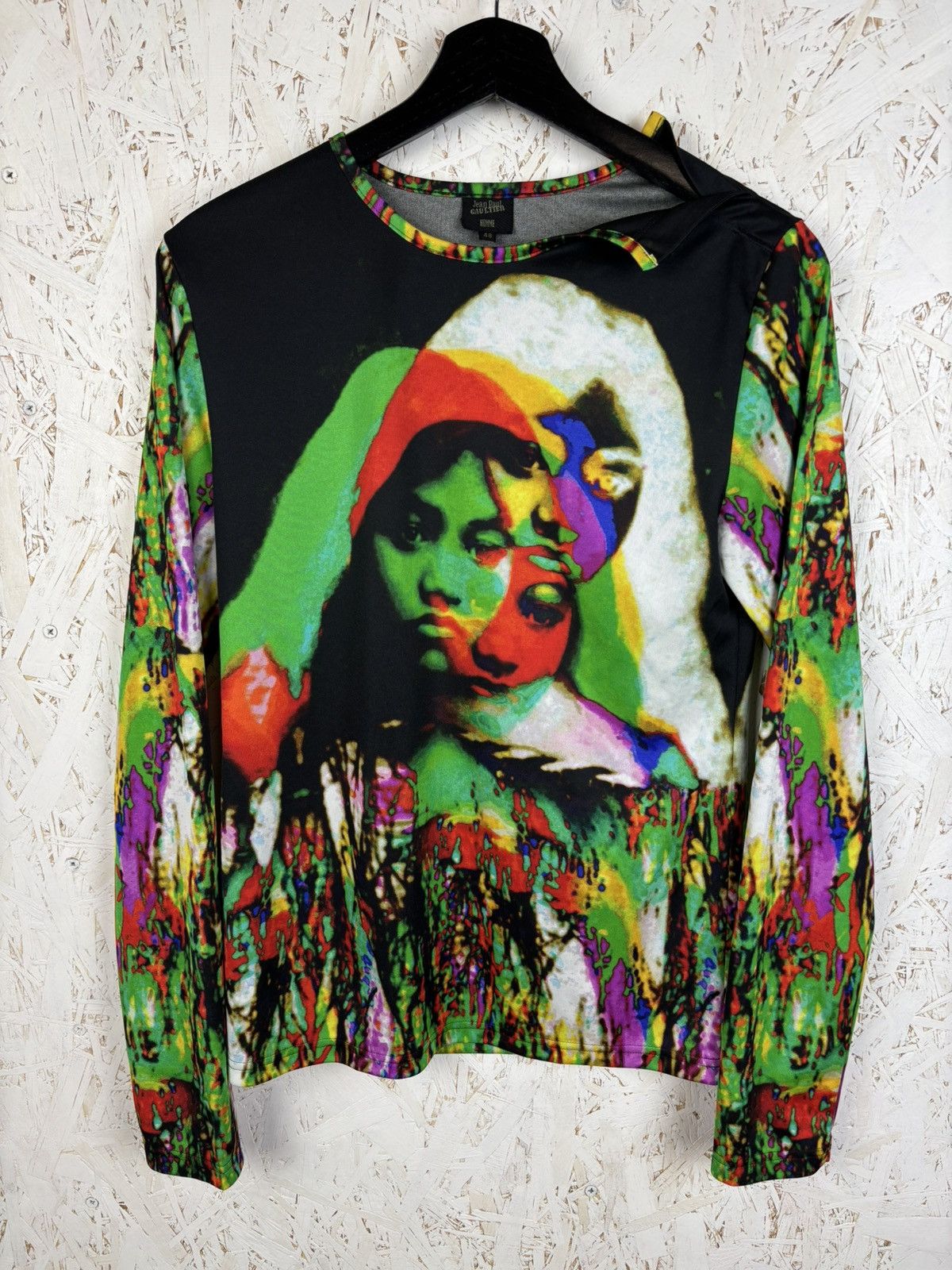 Jean Paul Gaultier Ss2000 Jean Paul Gaultier Psychedelic Acid Trip Ls Top 48 M