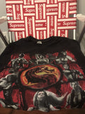 Vintage Mortal Kombat Women Characters Tee Large